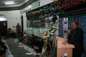 برگزاری مراسم سوگواری عروج ملکوتی رئیس اداره شیلات شهرستان ساری در شیلات مازندران 
