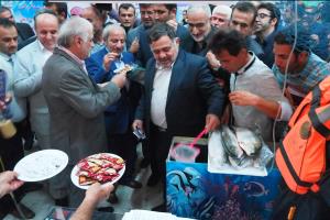 افتتاح نمایشگاه سیمای امیدباحضوراستاندارمازندران