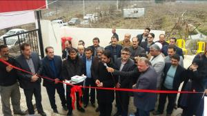 افتتاح پروژه شیلاتی پرورش ماهی سردآبی درشهرستان تنکابن دردهه مبارک فجر