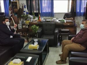 نشست مدیرکل شیلات مازندران با فرماندار شهرستان جویبار