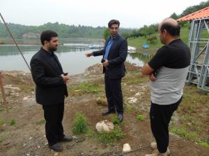 گزارش تصویری: بازدید سرپرست معاونت آبزی پروری از طرح پرورش ماهی درقفس سد شیاده شهرستان بابل