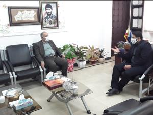 نشست فرماندارشهرستان سیمرغ با مدیر کل شیلات مازندران