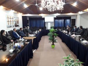 برگزاری جلسه کمیسیون معاملات در اداره کل شیلات مازندران 