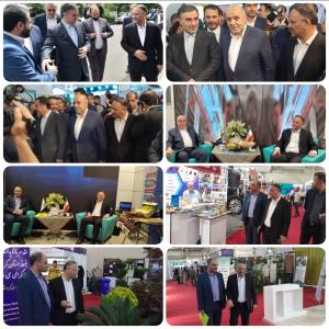 بازدید مدیرکل شیلات مازندران از پنجمین نمایشگاه بین المللی توانمندی‌های صادراتی ایران (اکسپو) در تهران