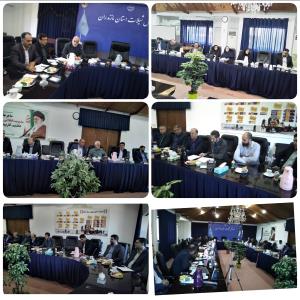 برگزاری دومین جلسه کمیته اشتغال اداره کل شیلات مازندران