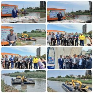 افتتاح  پروژه شیلاتی لایروبی رودخانه بابلرود جهت تردد شناورهای کیلکاگیر درچهارمین روز از هفته دولت