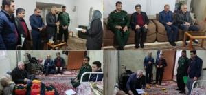 تکریم از ایثارگران و جانبازان حماسه ششم بهمن شهرستان هزارسنگر آمل