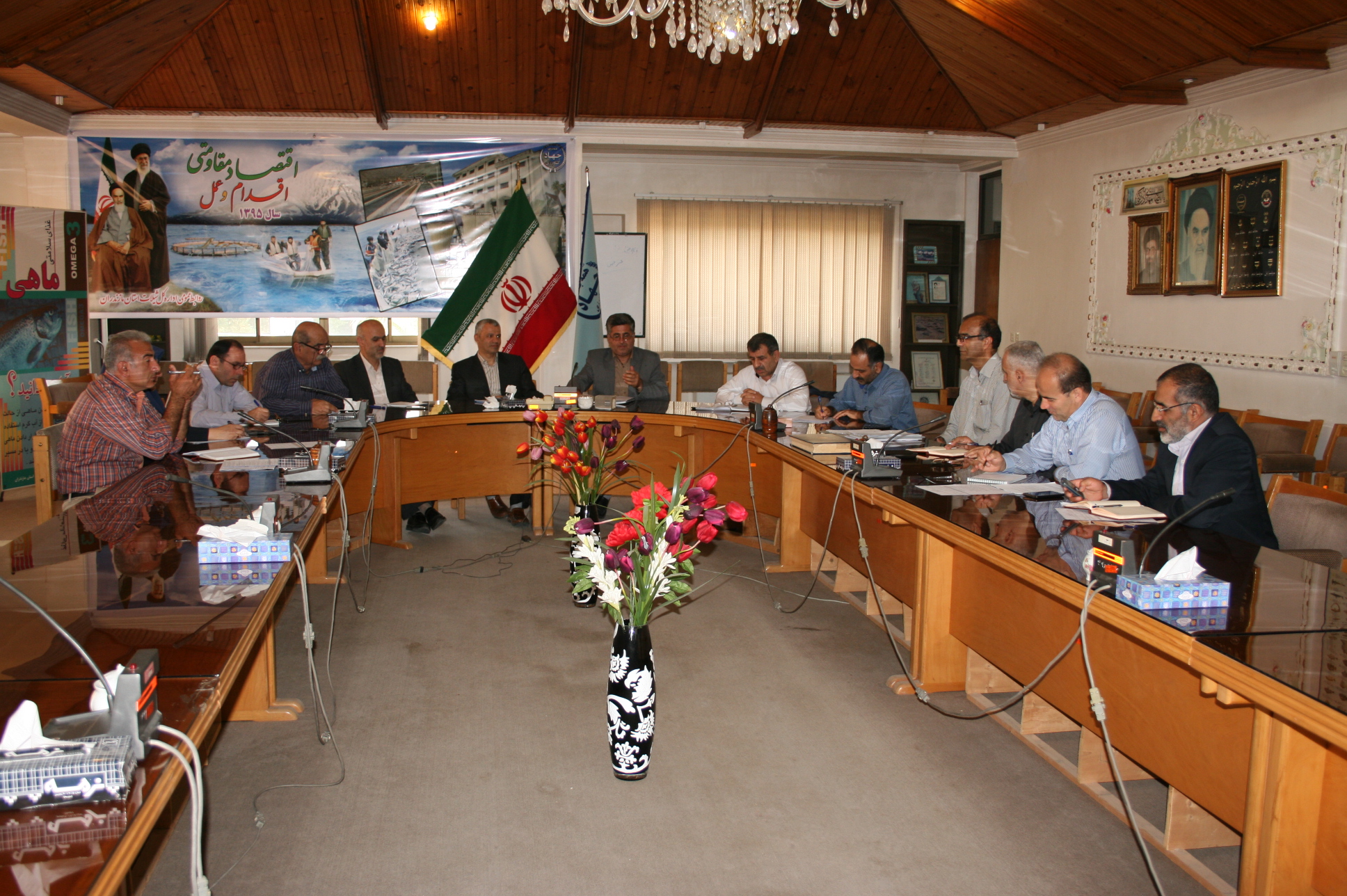 "برگزاری دوازدهمین جلسه ستاد اقتصادمقاومتی درشیلات مازندران"