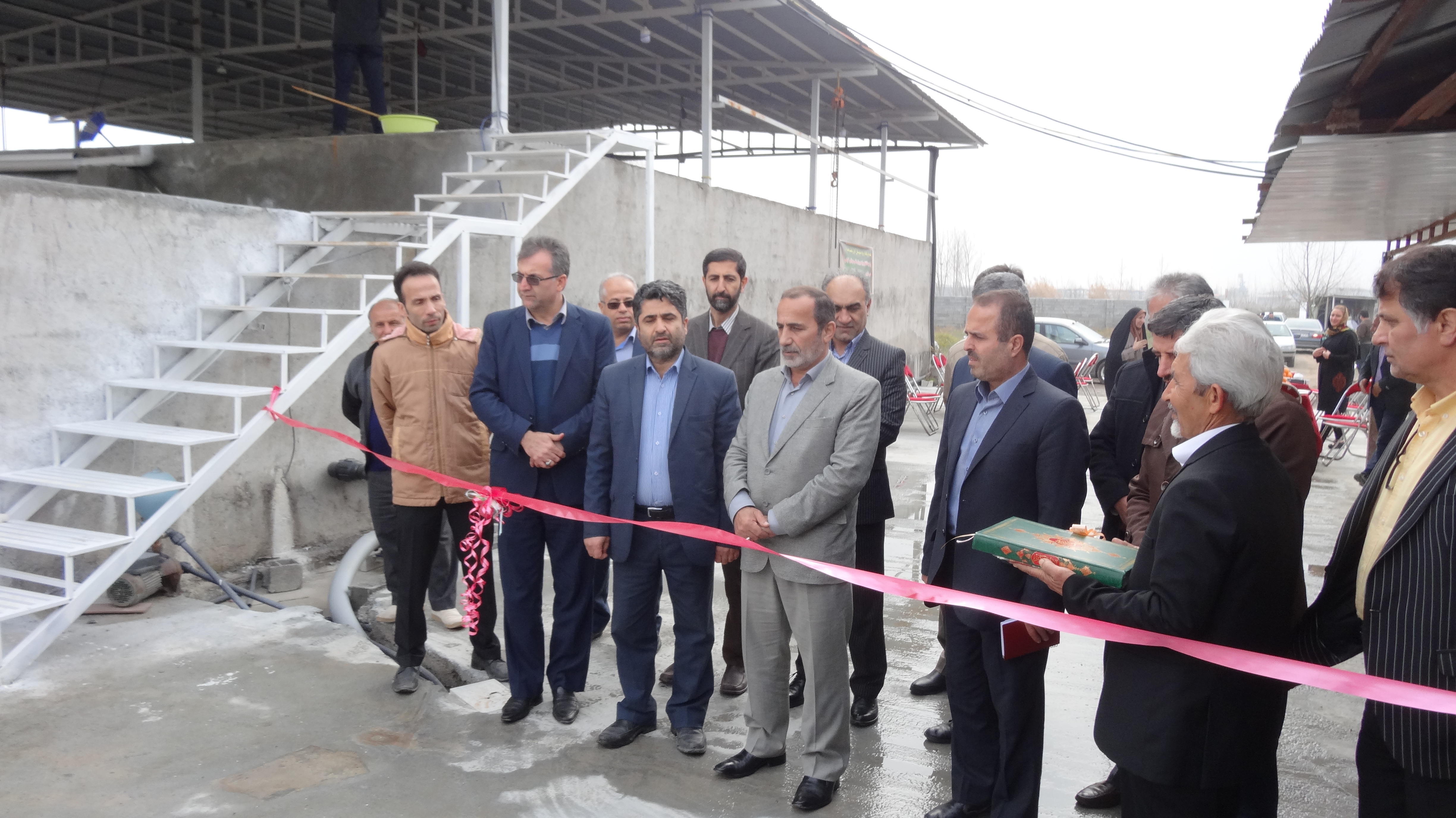 افتتاح دو پروژه شیلاتی پرورش ماهی قزل آلا در شهرستان آمل