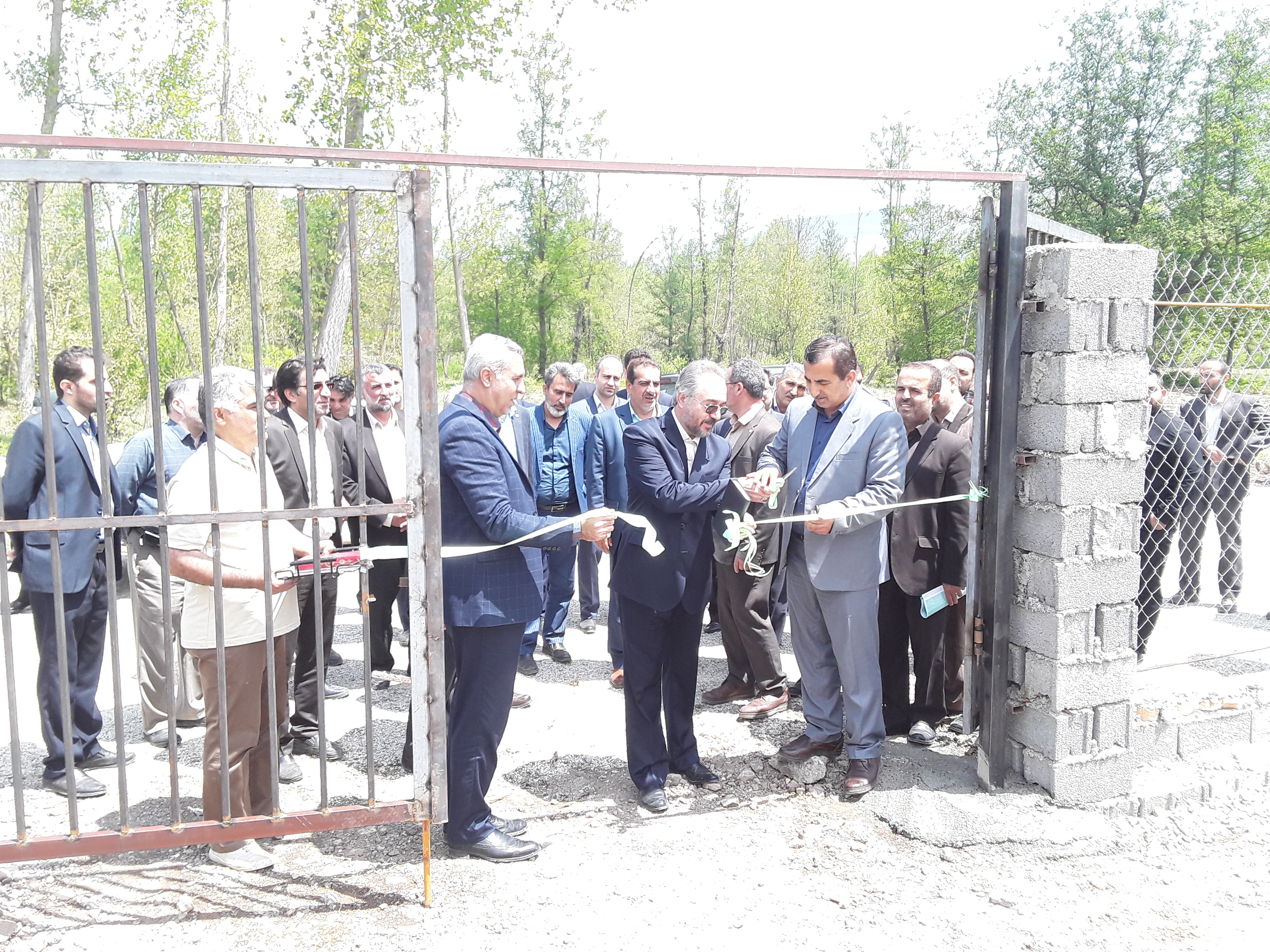 افتتاح پروژه 20 تنی پرورش ماهی قزل آلا درشهرستان کلاردشت