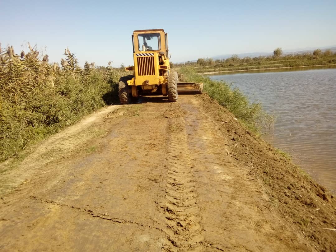 پس از 20 سال جاده‌های مواصلاتی استخرهای مرکز بازسازی و حفاظت از ذخایر ژنتیکی شهید رجایی سازی مرمت و بهسازی شدند.