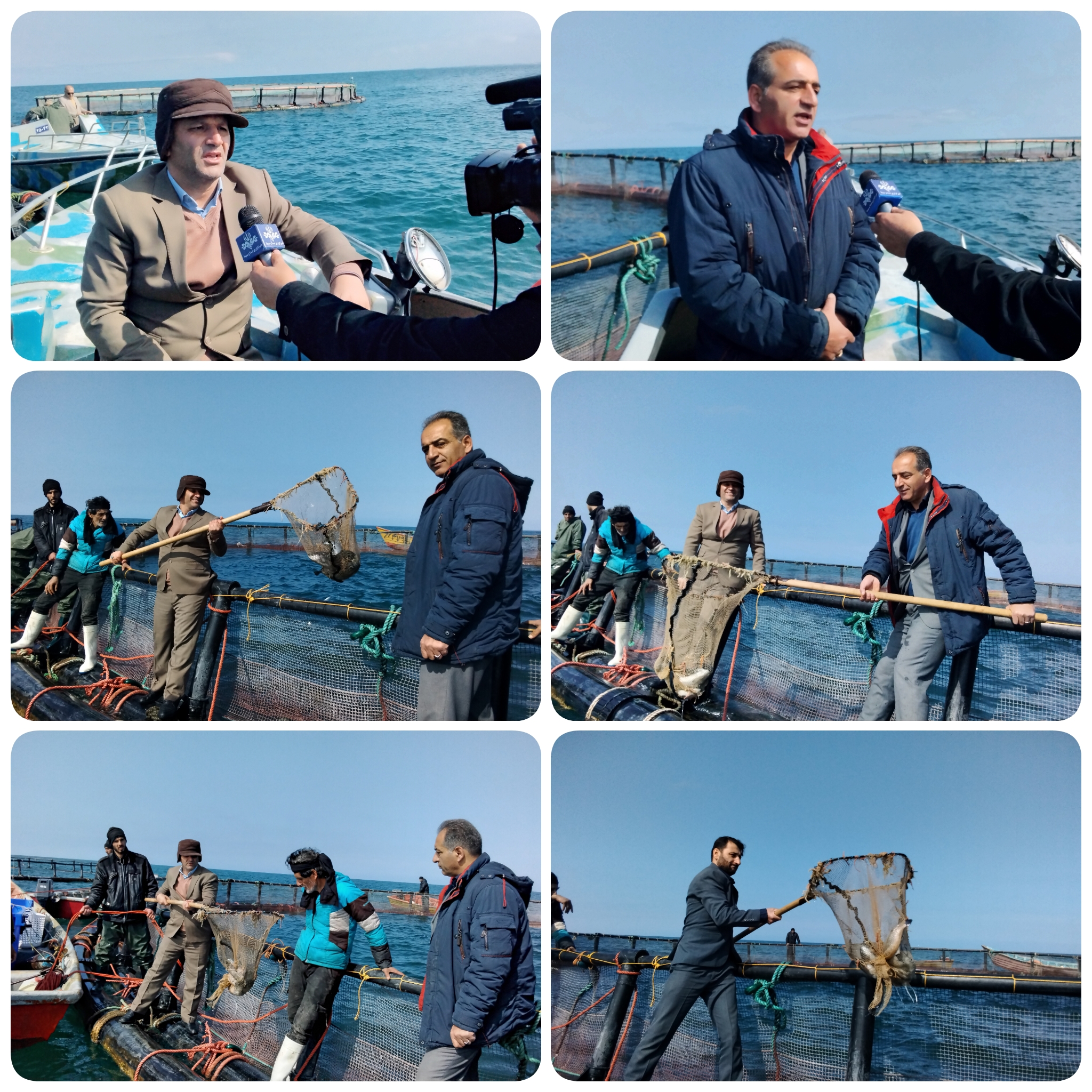 مدیرکل شیلات مازندران امروز در جویبار خبرداد:  سومین شرکت تعاونی صیادی پره در شهرستان جویبار، تولید ماهی در قفسهای دریایی دراستان مازندران را آغاز نمود.